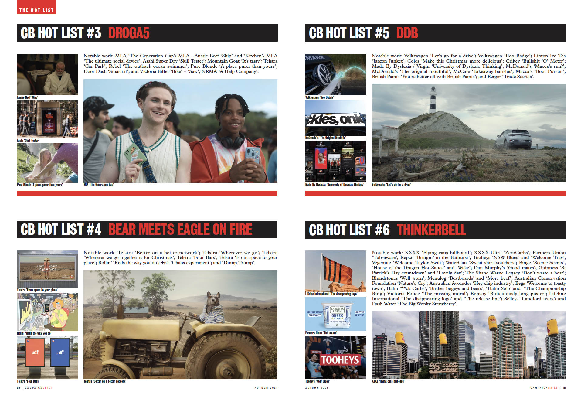 Call for FREE Entries to Campaign Brief Agency of the Year + CB HOT LIST 2026 – deadline Fri 28 Nov