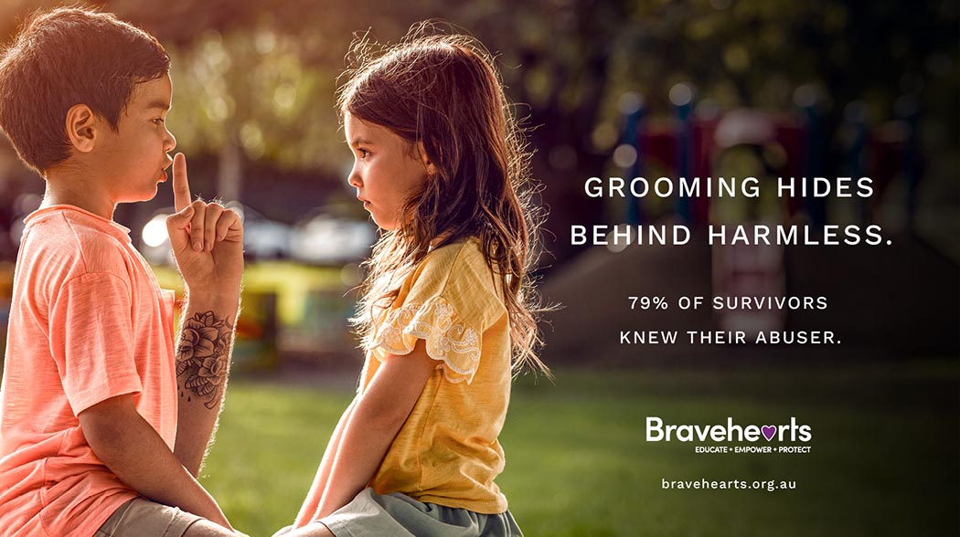 Bravehearts exposes the hidden face of grooming in new behaviour change campaign via Engine Group and Wavemaker