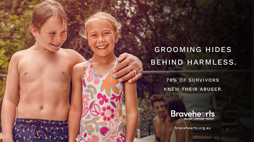 Bravehearts exposes the hidden face of grooming in new behaviour change campaign via Engine Group and Wavemaker
