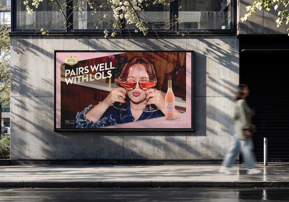 Brown Brothers celebrates fruity wine in all its forms in ‘Anything But Dry’ platform via TABOO