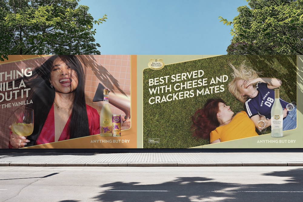 Brown Brothers celebrates fruity wine in all its forms in ‘Anything But Dry’ platform via TABOO