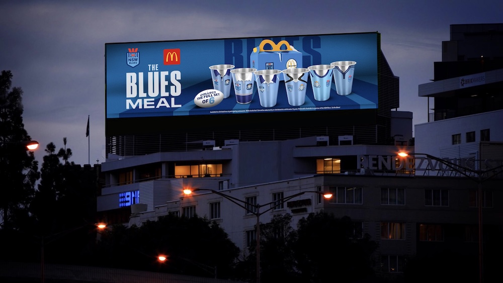 Macca’s launches Blues and Maroons Meals for footy fans in new campaign via DDB Group Sydney