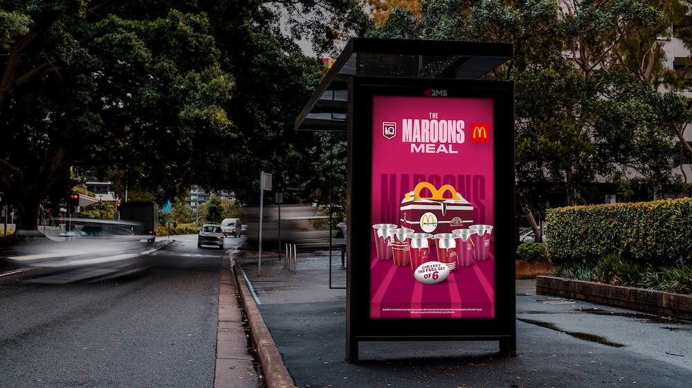 Macca’s launches Blues and Maroons Meals for footy fans in new campaign via DDB Group Sydney