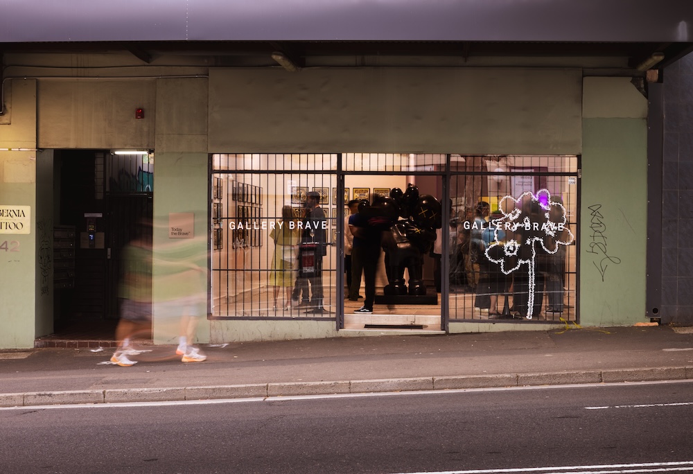 Today the Brave launches Gallery Brave – a space for art, design, creativity and culture