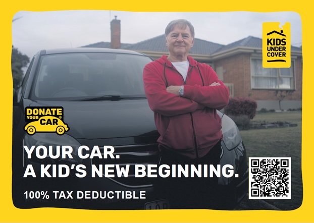 Kids Under Cover launches ‘Donate Your Car’ campaign via Brand Play and Half Dome